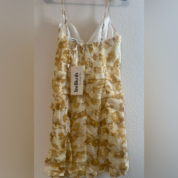 Hello Molly Not Guilty Yellow Summer Dress New with Tags! NWT - Picture 3 of 5